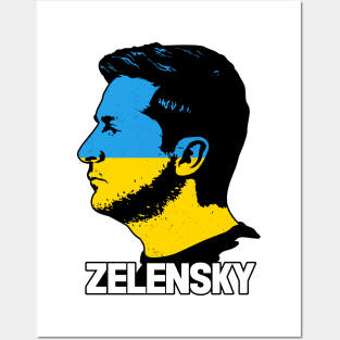 President Volodymyr Zelensky Posters and Art